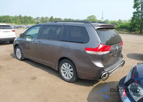 2012 Toyota Sienna Xle 7 Passenger из США, поврежденный, VIN 5TDDK3DC6CS032969